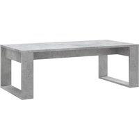 Berkfield Home Coffee Table Concrete Grey 102x50x35 cm Engineered Wood | Size: 102 x 50 x 35 cm