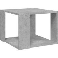 Berkfield Home Coffee Table Concrete Grey 40x40x30 cm Engineered Wood | Size: 40 x 40 x 30 cm