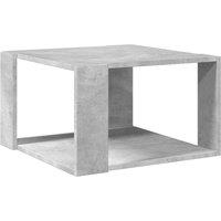 Berkfield Home Coffee Table Concrete Grey 51.5x51.5x30 cm Engineered Wood