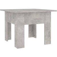 Berkfield Home Coffee Table Concrete Grey 55x55x42 cm Engineered Wood | Size: 55 x 55 x 42 cm