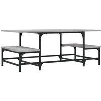 Berkfield Home Coffee Table Grey Sonoma 100x50.5x40 cm Engineered Wood