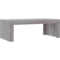 Berkfield Home Coffee Table Grey Sonoma 102x50x36 cm Engineered Wood | Size: 102 x 50 x 36 cm