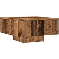 Berkfield Home Coffee Table Old Wood 60x60x31.5 cm Engineered Wood in Brown