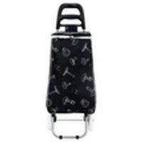 Kelvenix Lightweight Shopping Trolley Luggage Bag 2 Wheels BY in Black