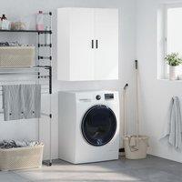 Berkfield Home Wall Mounted Cabinet White 69.5x34x90 cm