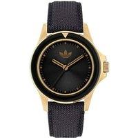 adidas Originals AOFH23015 Expression One 44mm Quartz Watch in Black