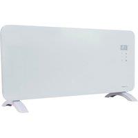 Masterplug Auraline SmartEnergy Glass Panel Heater 2000W White