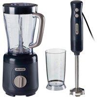 Ariete ARPK49 Breakfast Line Table Blender & Hand Blender Set, Grey