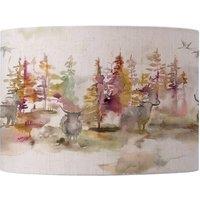 Voyage Maison Caledonian Linen Eva Animal Lampshade in Light Beige | Size: 40 cm diameter x 25 cm high