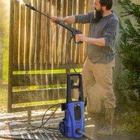DURHAND High-Performance Power Washer 1800W, 150 Bar, 510 L/h in Blue