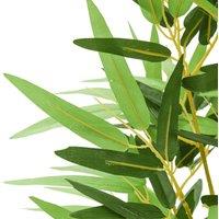 Berkfield Home Artificial Bamboo Tree 1288 Leaves 180 cm Green