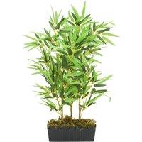 Berkfield Home Artificial Bamboo Tree 500 Leaves 80 cm Green