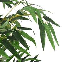 Berkfield Home Artificial Bamboo Tree 988 Leaves 150 cm Green