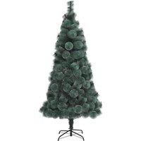 Berkfield Home Artificial Christmas Tree with Stand Green 120 cm PET