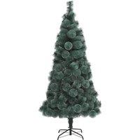 Berkfield Home Artificial Christmas Tree with Stand Green 180 cm PET