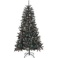Berkfield Home Artificial Christmas Tree with Stand Green 180 cm PVC