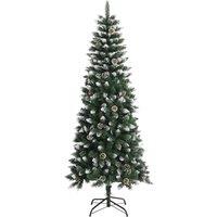 Berkfield Home Artificial Christmas Tree with Stand Green 180 cm PVC