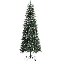 Berkfield Home Artificial Christmas Tree with Stand Green 240 cm PVC