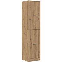 Berkfield Home Apothecary Cabinet Artisian Oak 40x41x174.5 cm Engineered Wood in Brown