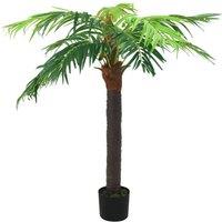 Berkfield Home Artificial Phoenix Palm with Pot 190 cm Green