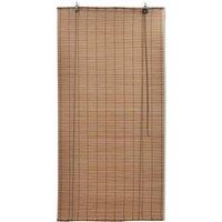 Berkfield Home Bamboo Roller Blinds 2 pcs 150 x 220 cm Brown