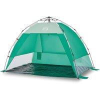 Berkfield Home Beach Tent 2-Person Sea Green Quick Release Waterproof