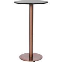 Berkfield Home Bistro Table Leg Gold 45x107 cm Stainless Steel in Rose Gold | Size: 45x107 cm