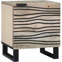 Berkfield Home Bedside Tables 2 pcs Natural 40 x 33.5 x 46 cm in Light Brown