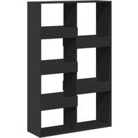 Berkfield Home Bookcase Black 100x33x155.5 cm Engineered Wood