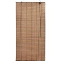 Berkfield Home Brown Bamboo Roller Blinds 150 x 220 cm