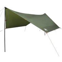 Berkfield Home Camping Tarp Olive Green 438x376x212 cm Waterproof | Size: 438 x 376 x 212 cm