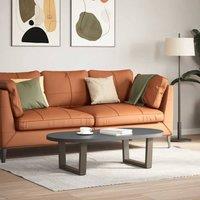 Berkfield Home Dining Table Legs V-Shape 2 pcs Natural Steel 50x(30-31.3) cm Steel in Brown