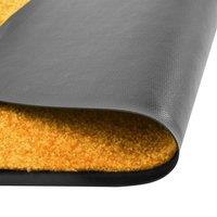 Berkfield Home Doormat Washable Orange 90x120 cm