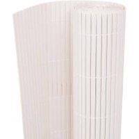 Berkfield Home Double-Sided Garden Fence 110x500 cm White