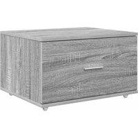 Berkfield Home Drawer Cabinet Grey Sonoma Engineered Wood Medium Drawer Cabinet
