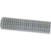 Berkfield Home Euro Fence 1x25 m Galvanised Steel in Grey