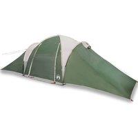 Berkfield Home Family Tent Dome 6-Person Green Waterproof