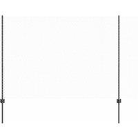 Berkfield Home Fence Posts 22 pcs U-Channel Grey 150 cm Steel, Hexagon Fence Gre