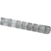 Berkfield Home Field Fence 0.8x100 m Galvanised Steel in Silver