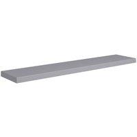 Berkfield Home Floating Wall Shelf Grey 120x23.5x3.8 cm MDF