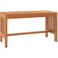 Berkfield Home Garden Bench 80 cm Solid Wood Eucalyptus in Brown