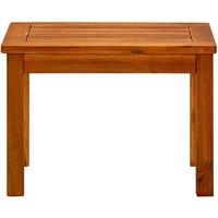 Berkfield Home Garden Coffee Table 50x35x36 cm Solid Acacia Wood in Brown | Size: 50 x 35 x 36 cm