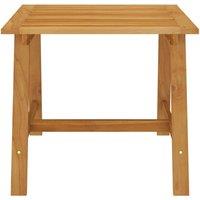 Berkfield Home Garden Dining Table 88x88x74 cm Solid Acacia Wood in Brown | Size: 88 x 88 x 74 cm