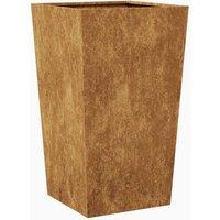 Berkfield Home Garden Planter 45x45x75 cm Corten Steel in Brown | Size: 45 x 45 x 75 cm