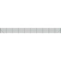 Berkfield Home Wire Mesh Fence with Flange Green 1.6x25 m