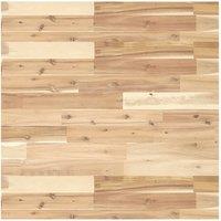Berkfield Home Table Top Square 70x70x4 cm Solid Wood Acacia in Brown | Size: 70 x 70 x 4 cm