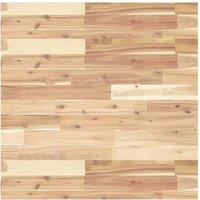Berkfield Home Table Top Square 70x70x2 cm Solid Wood Acacia in Brown | Size: 70 x 70 x 2 cm