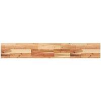 Berkfield Home Table Top 120x20x4 cm Rectangular Solid Wood Acacia in Brown | Size: 120 x 20 x 4 cm