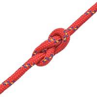 Berkfield Home Marine Rope Polypropylene 6 mm 500 m Red