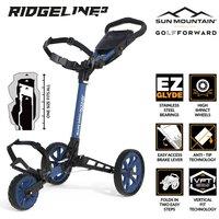 Sun Mountain Ridgeline 3 Cart in Blue